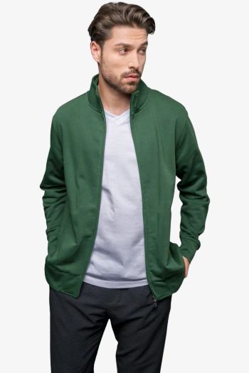 Felpa con zip da uomo 1001