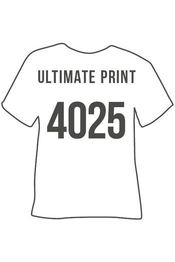 Ultimate print matt 4025 Flex imprimable adhésif ultimate-4025 - White