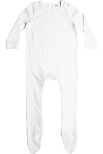 pigiama Organic Sleepsuit lw650 - White