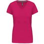 Image produit Camiseta de manga corta con escote en v para mujer k381