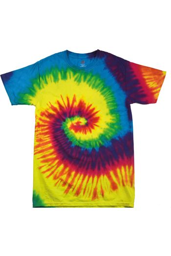 Camisa tie-dye Kids de algodão grosso td002j - Rainbow