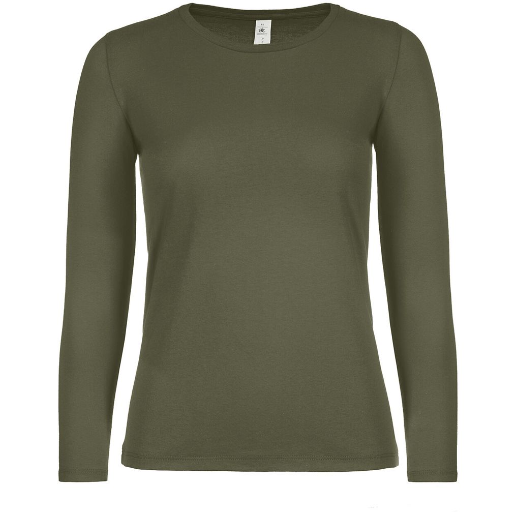 Image produit #e150 lsl /women Camiseta de manga larga de algodón mujer tw06t