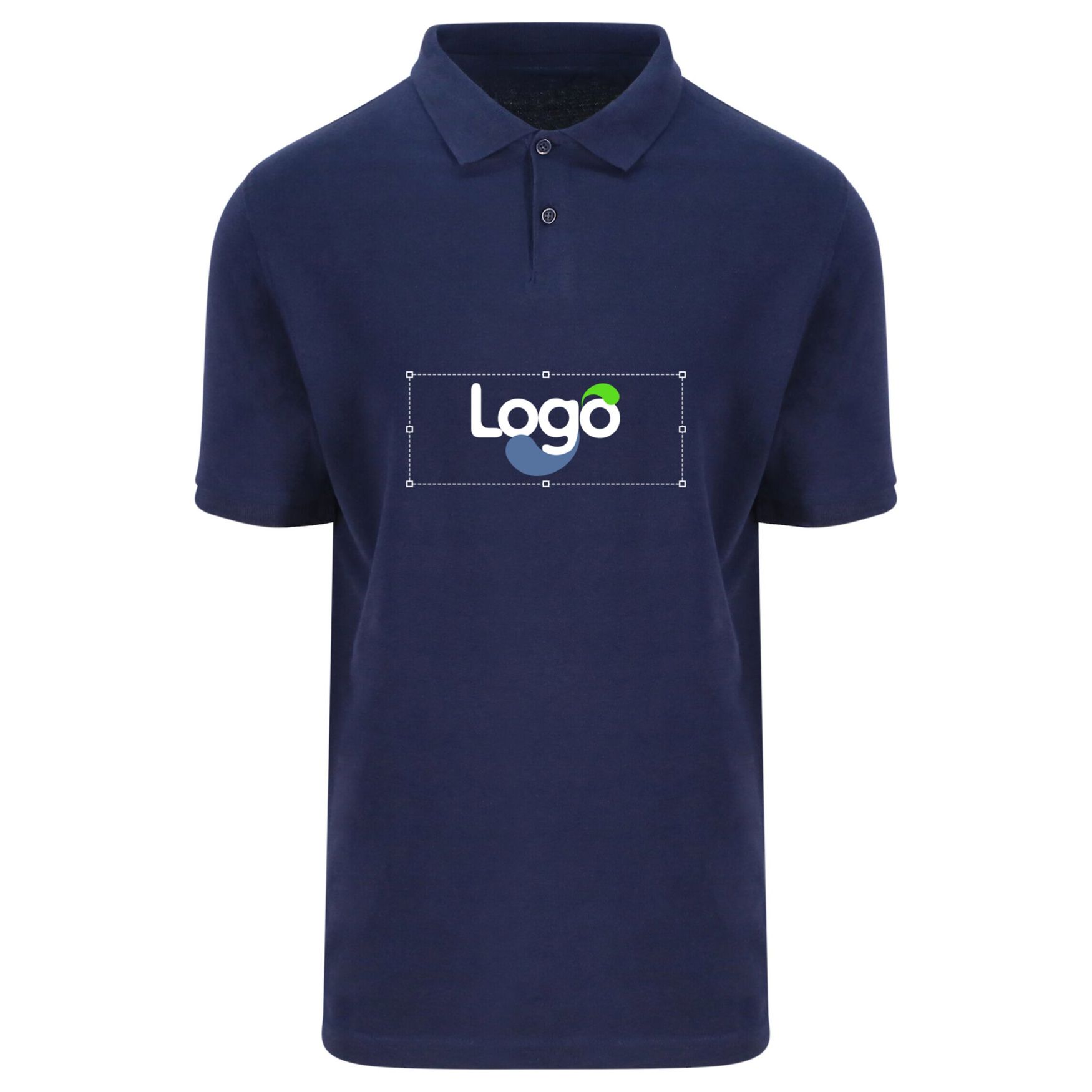 Maglia polo Etosha biologica ea011 personalizzata - Navy