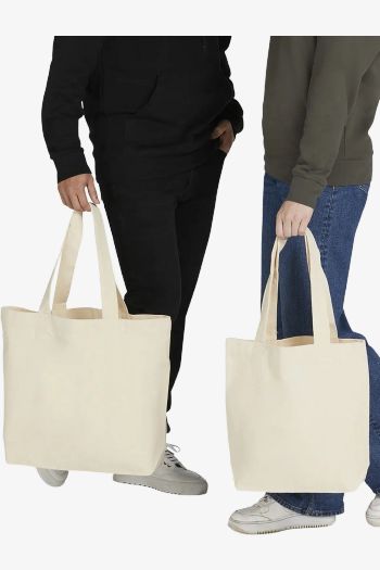 Image produit Borsa a sacco in tela di cotone wide shopper lh ca-ws-lh