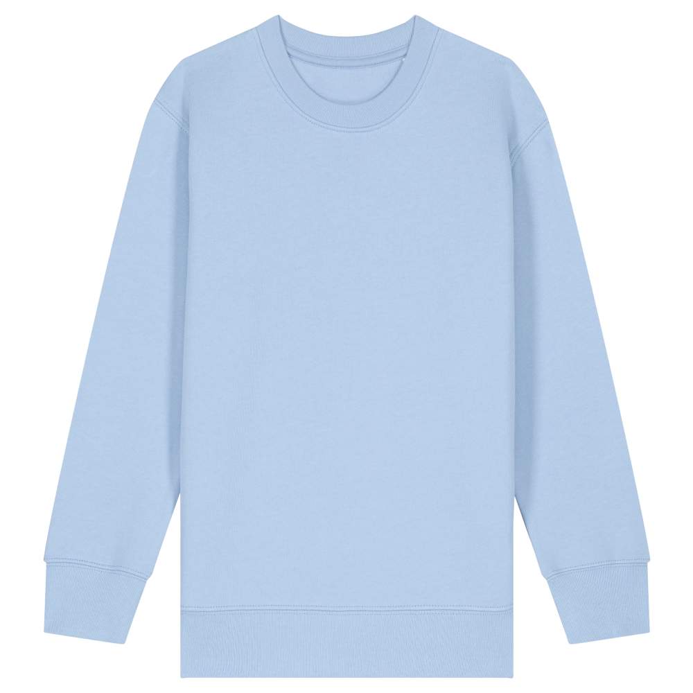 Mini changer 2.0 Kinder Baumwoll Sweatshirt personalisierung stsk181 - Blue soul