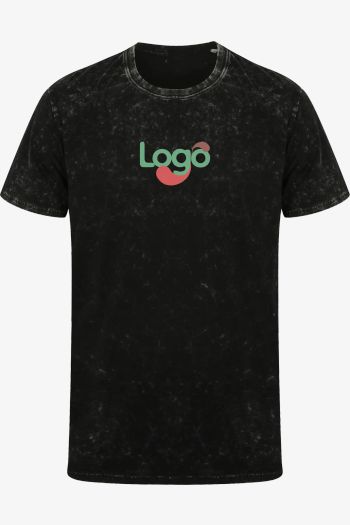 Image produit Unisex washed band tee-shirt sf203