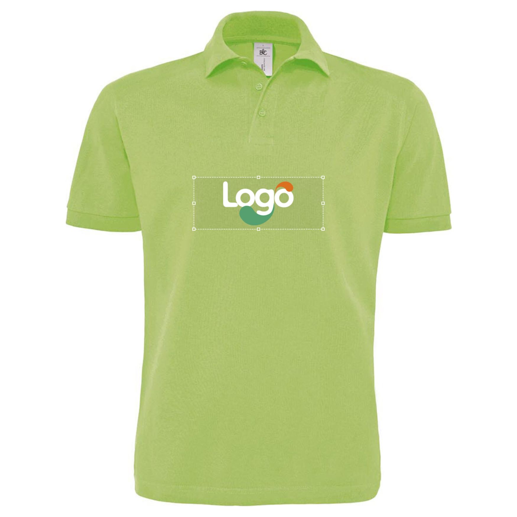 Piqué polo heavymill Polo coton textile personnalisation pu422 - Pistachio