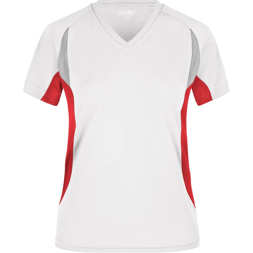 white/red