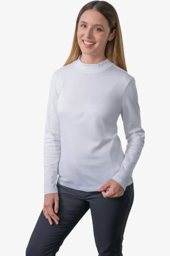 Koszulka tee-shirt z długim rękawem i stójką 206