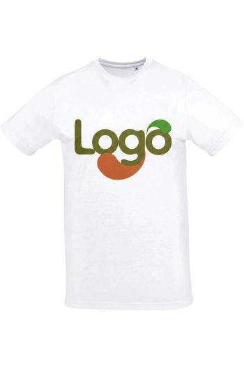 Sublima T-shirt polyester bomull 11775 - Blanc