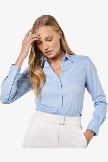Stretch oxford shirt dameskjorte kk782