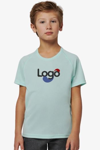 Image produit T-shirt sportowe dla dzieci z krótkimi rękawami pa445