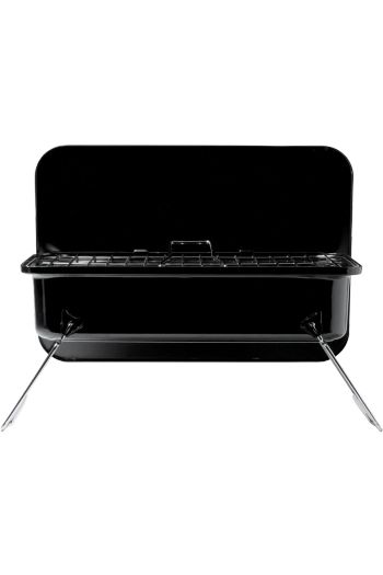 Filet Tragbarer Holzkohlegrill bq1567 - Noir