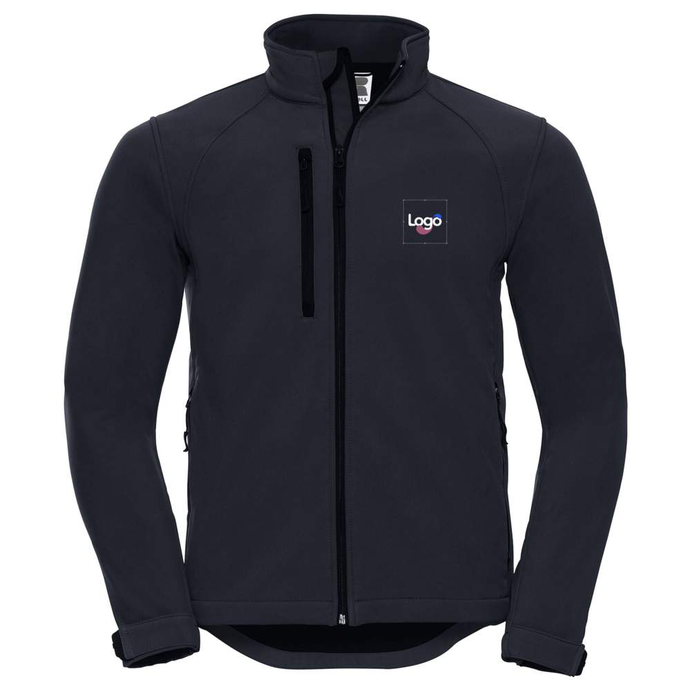Giacca softshell per uomo r-140m-0 personalizzazione - French xxl