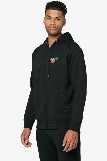 Image produit Veste Zippée à Capuche Unisexe Hooded sweatshirt pa383