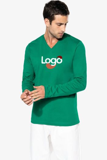 Image produit Long-sleeved V-neck k358