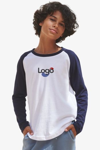 Image produit Kids' long sleeved baseball tee-shirt sm271