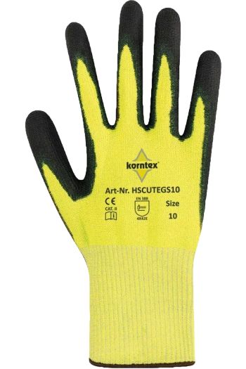 Guantes anticorte adana hscut - Yellow / Black