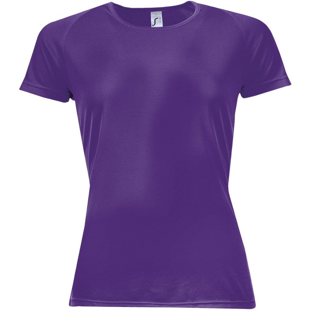 Image produit Camiseta de mulher esportiva respirável de poliéster 01159