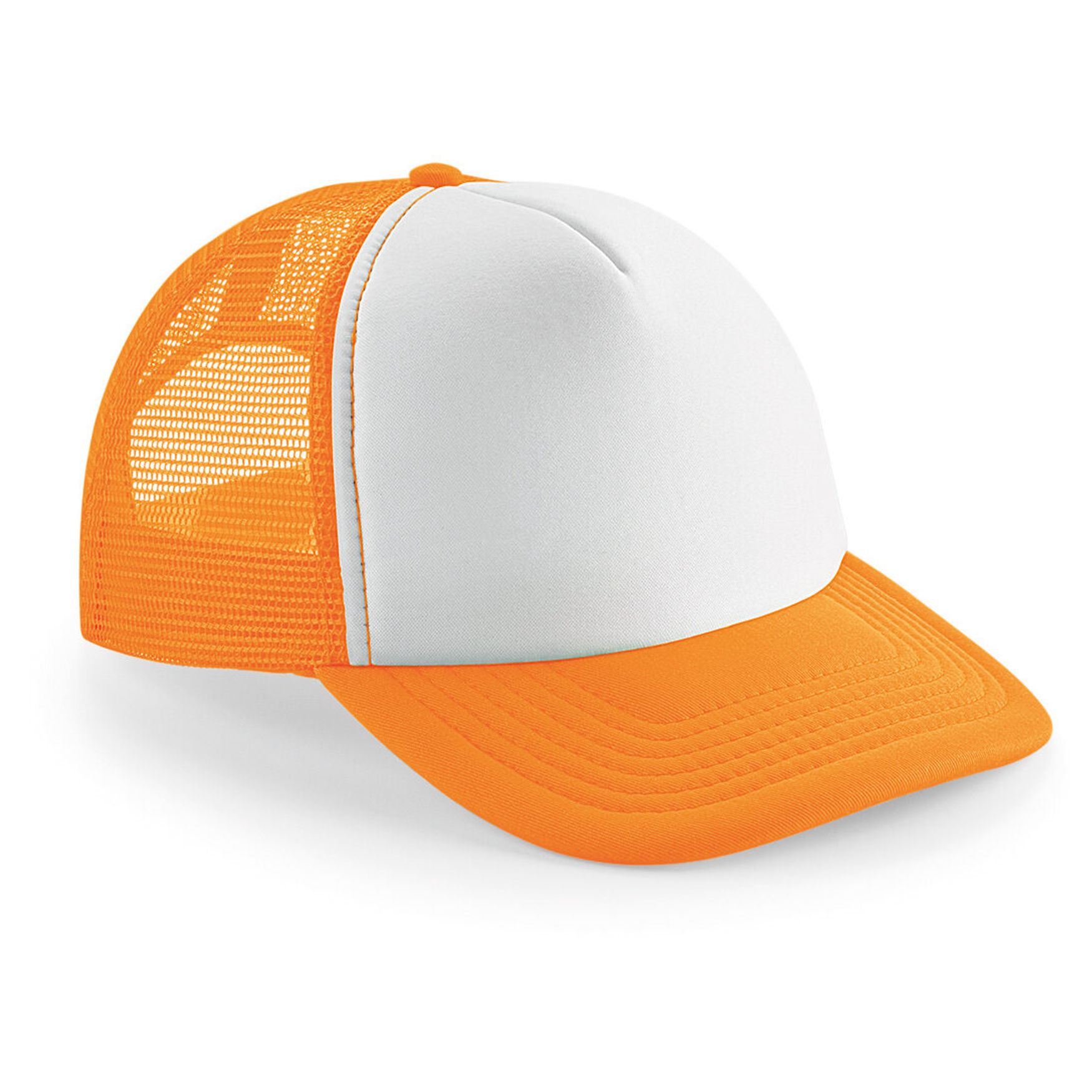 Amerikaanse vintage pet b645 - Fluorescent orange white