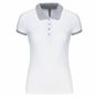 Image produit Polo a maglia jacquard bicolore donna k259