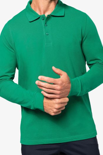 Image produit Polo de manga comprida homem k243