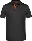 black/orange