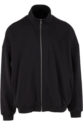 Oversized zip Jacket casaco by422 - Black