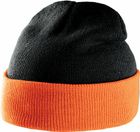 black/orange