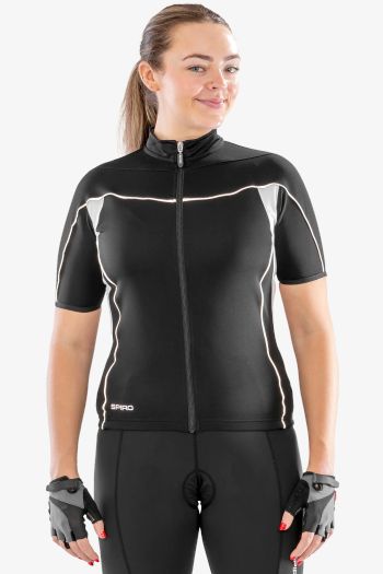 Image produit Top con zip completo per bici s188f