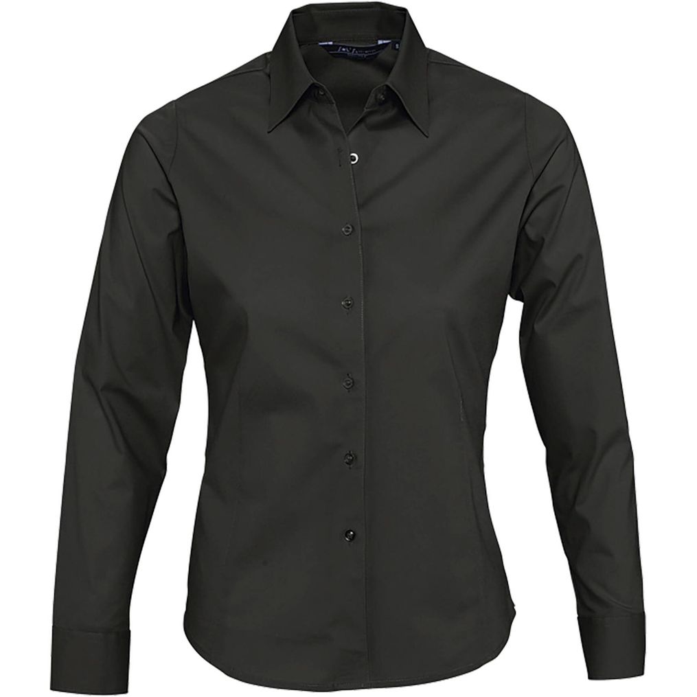 Image produit Eden Camisa feminina esticável mangas compridas 17015