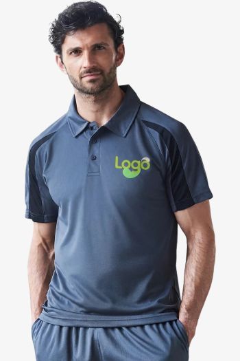 Image produit Contrasted Breathable Polyester Polo jc043