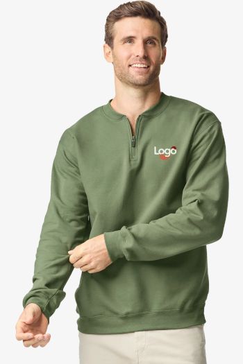 Image produit Softstyle Midweight Adult Fleece 1/4 Zip Sweat
