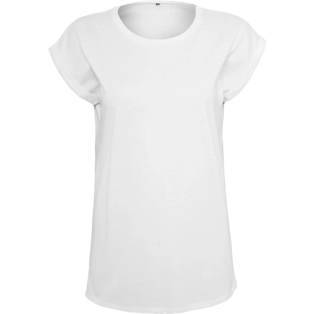 Image produit Camiseta Ladies extended shoulder Tee camisa algodão viscose by021