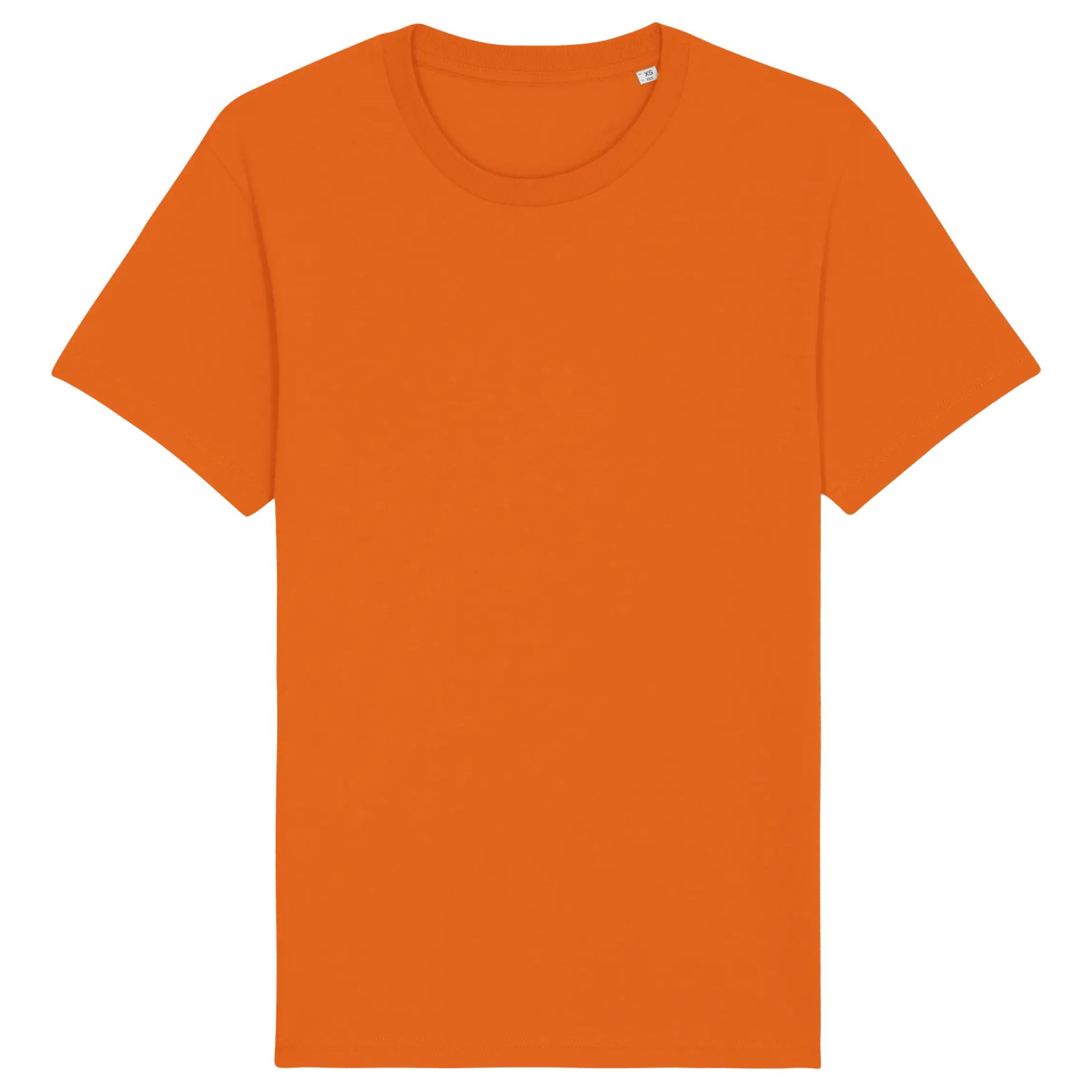 Rocker Tee shirt coton biologique sttu758 personnalisation - Bright orange