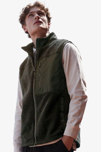 Image produit Recycled sherpa gilet Polaire sherpa fr855