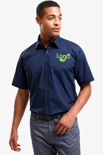 Image produit Popeline katoen polyester hemd pr202