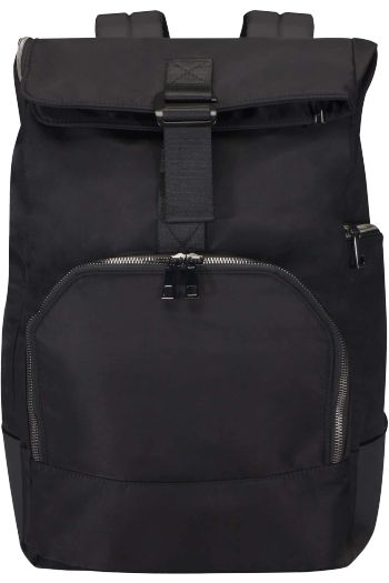 Rolltop ryggsäck Rhine återvunnen 15" 130088 - Noir