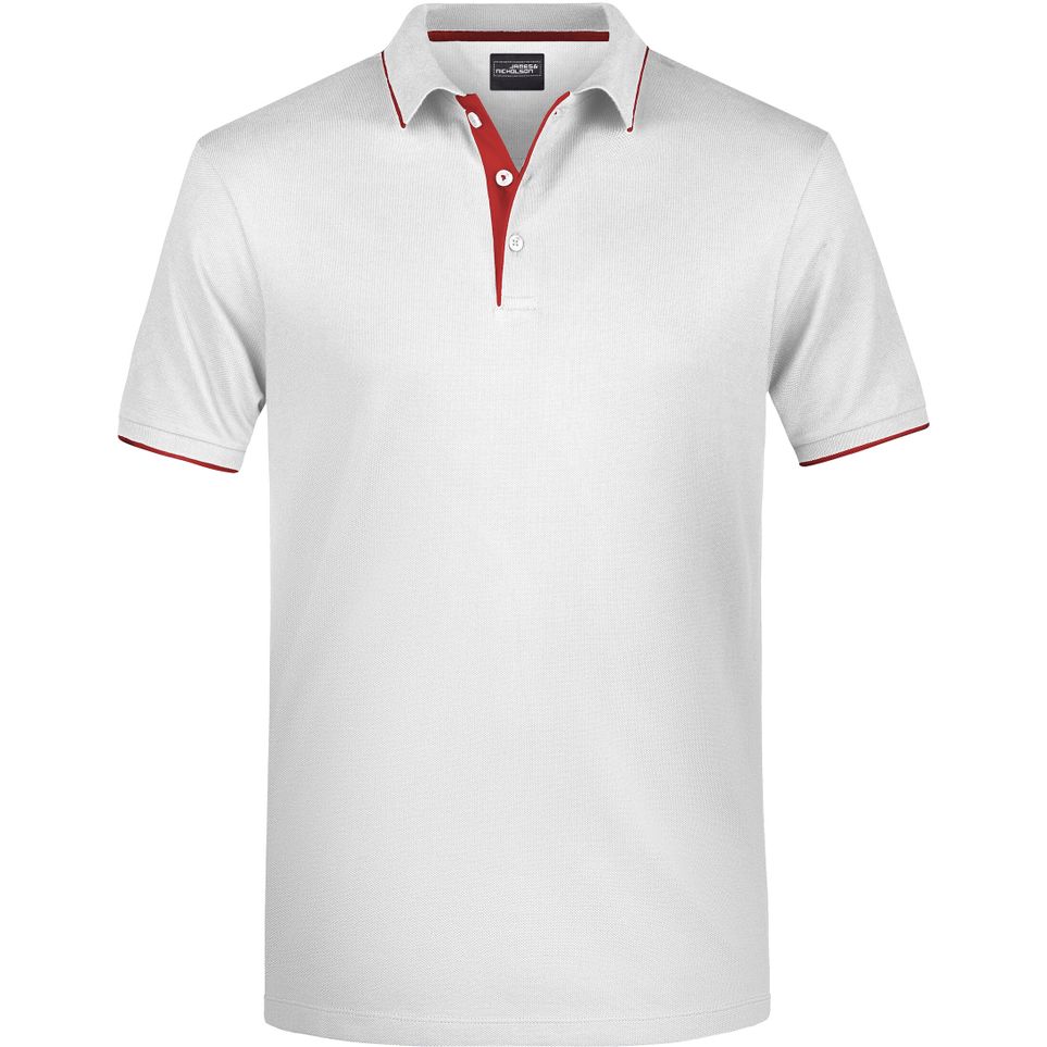 white/red