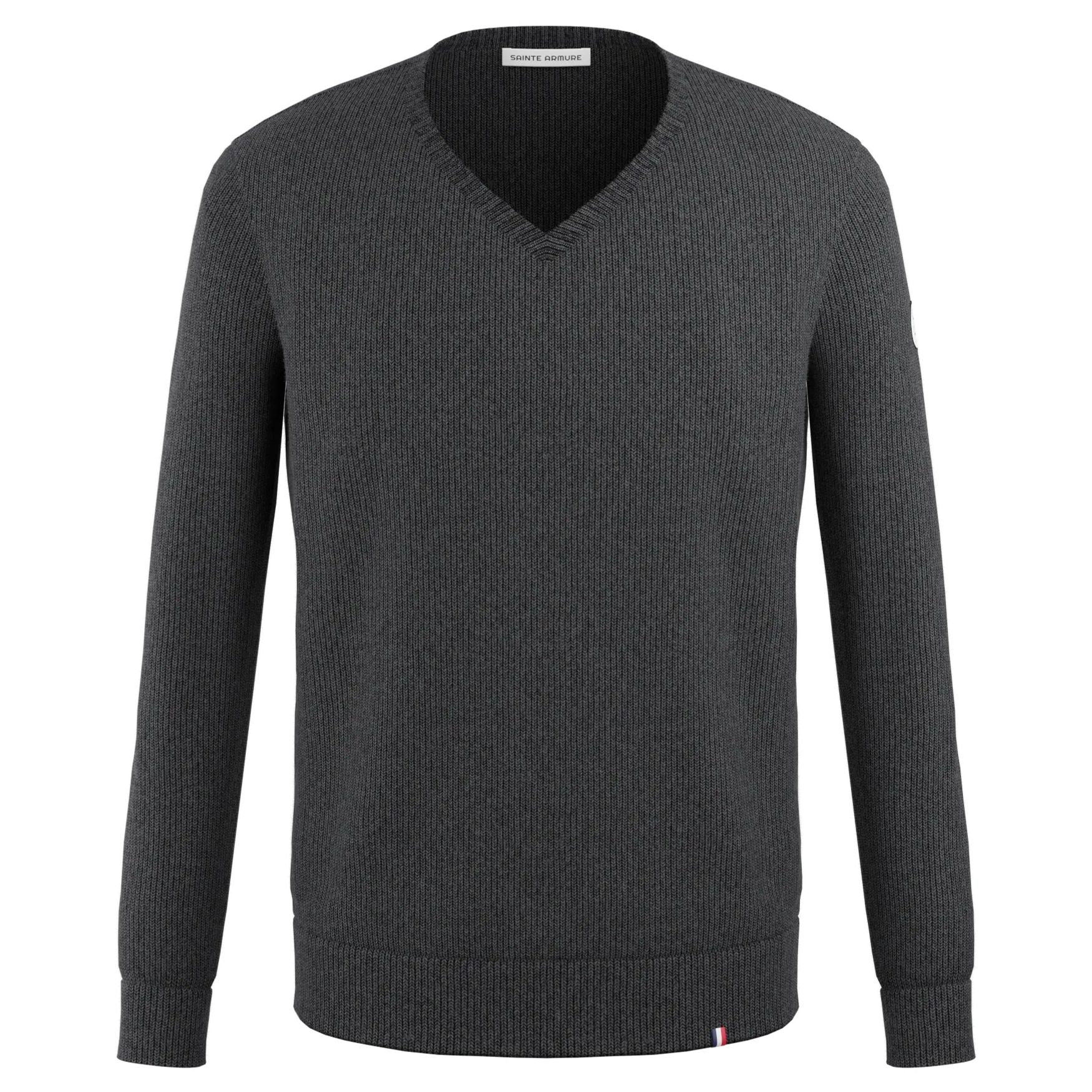 Henri Pull laine mérinos 503 - Gris orage chiné