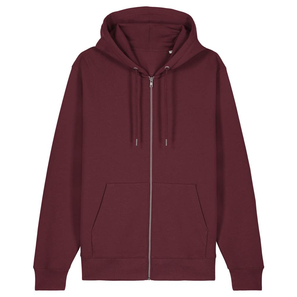 Cultivator 2.0 Vêtement coton zippé personnalisation stsu179 - Burgundy