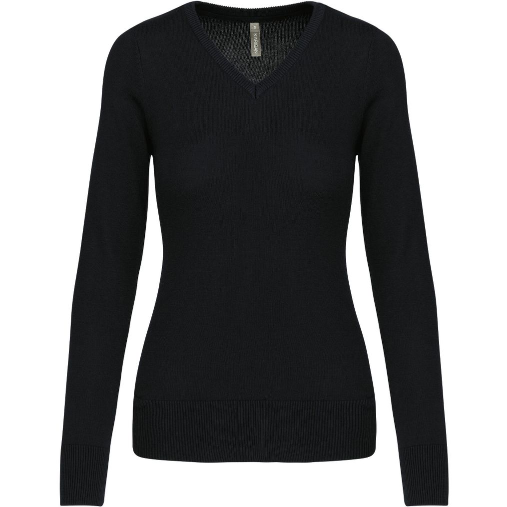 Image produit V-neck sweater for women k966