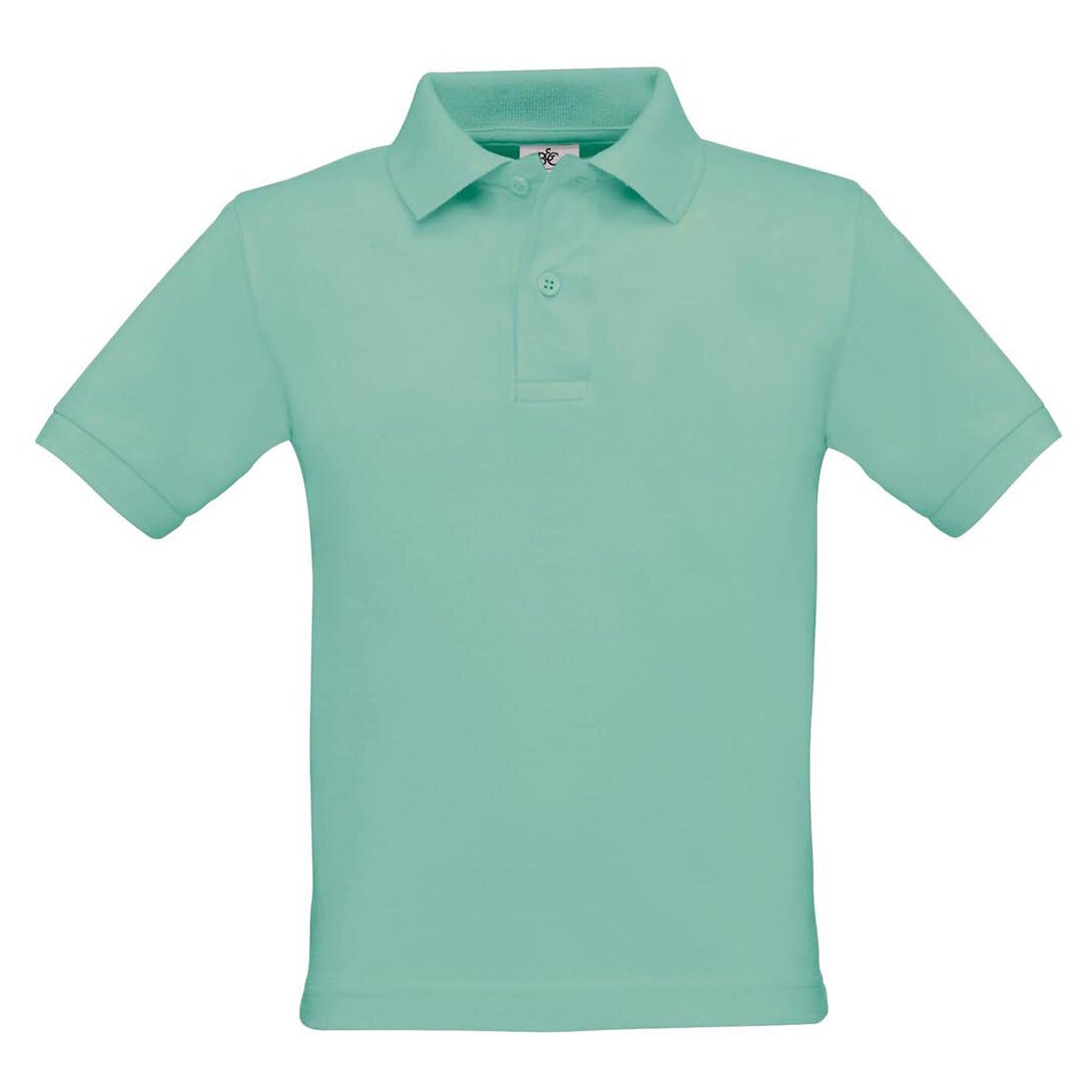 Safran kids Polo piqué pk486 - Pixel turquoise