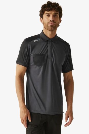 Image produit Andningsbar pikétröja för herr trs167