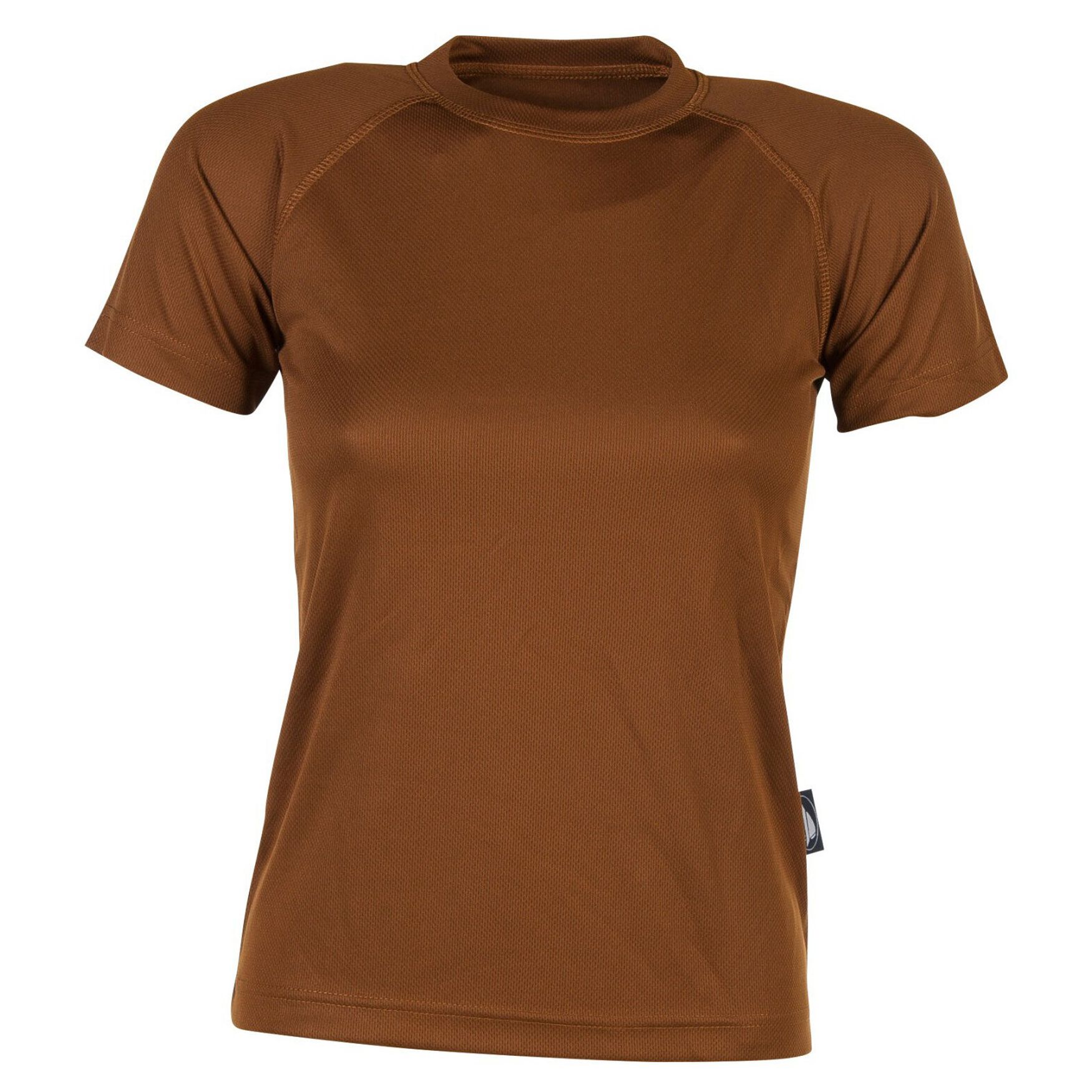 Firstee women Tee shirt polyester sport pk141 - Chocolat