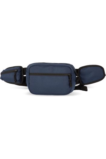 Großer recycelter Bauchtasche ki0371 - Navy