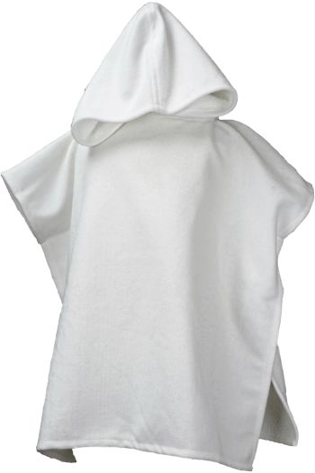 Poncho Boyzz Girlzz Subli me ar819 - White