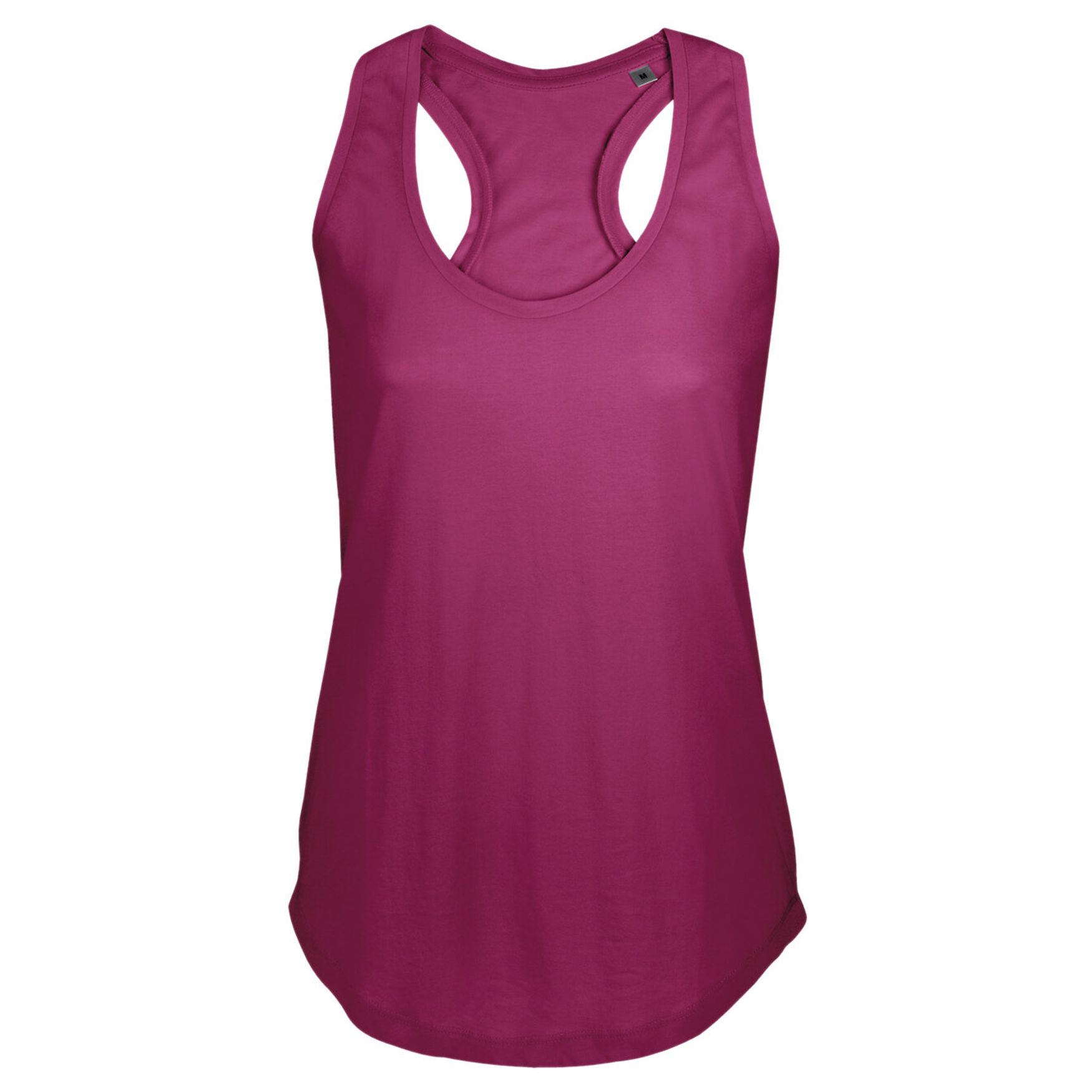 Moka Coton Fluide Tanktop 579 - Framboise