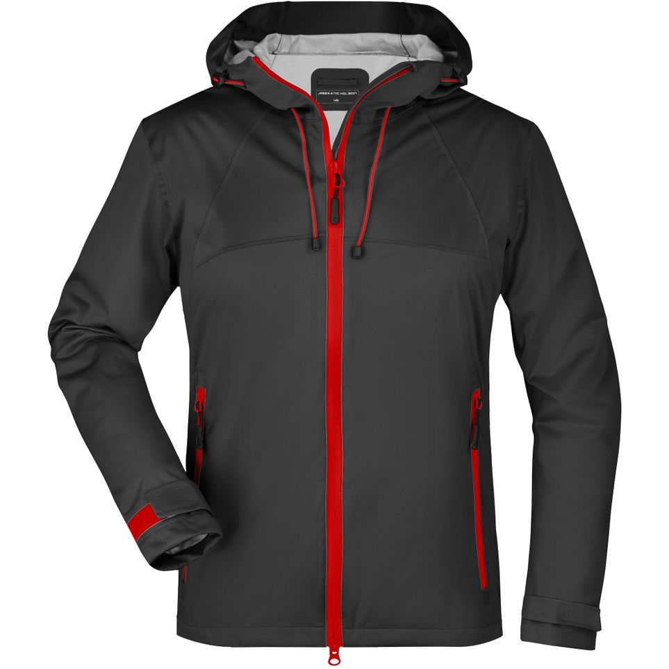 black/red