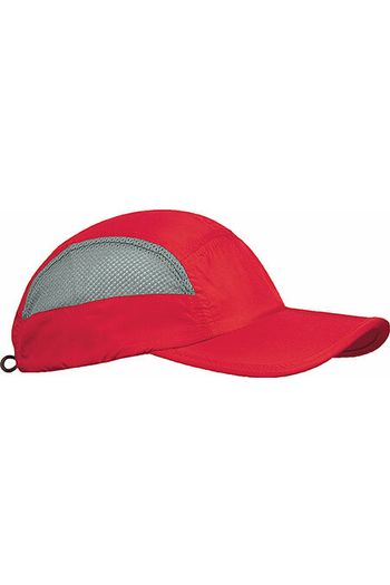 Casquette sport pieghevole kp206 - Red / Grey